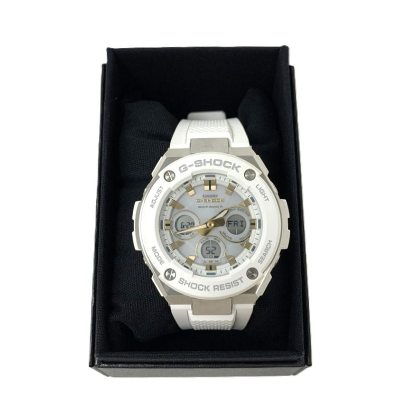 G-SHOCK 腕時計　GST-W300  電波ソーラー　ホワイト　G-STEELモデル　 CASIO カシオ 【101064232005】