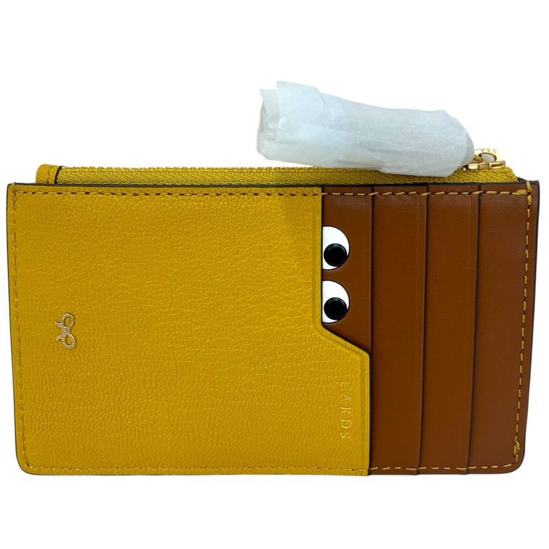 ANYA HINDMARCH PEEPING EYE フラグメントケース 188036 イエロー アニヤハインドマーチ 【101064249006】