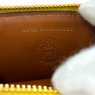 ANYA HINDMARCH PEEPING EYE フラグメントケース 188036 イエロー アニヤハインドマーチ 【101064249006】