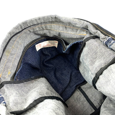 EVISU (エヴィス)　デニムショルダーバッグ デニムブルー　約37×40cm　綿100％　日本製 【101064257003】