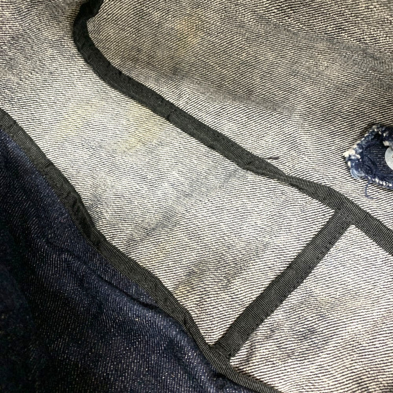 EVISU (エヴィス)　デニムショルダーバッグ デニムブルー　約37×40cm　綿100％　日本製 【101064257003】
