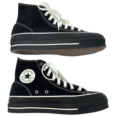 CONVERSE ALL STAR LIFTED OVERTAPE ST HI(オールスター リフテッド オーバーテープ ST HI) 31313950 サイズ26cm ブラック コンバース 【101064306006】