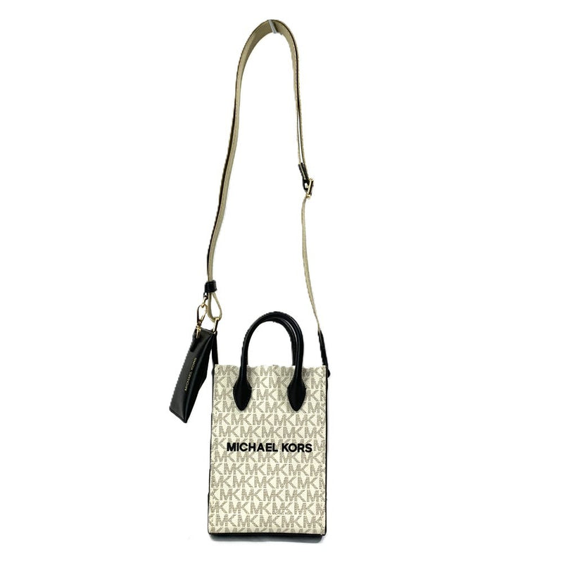 MICHAEL KORS(マイケルコース)  ミレラ フォーン クロスボディバッグ  エクストラスモール バニラ/ブラック レディース 【101064442003】