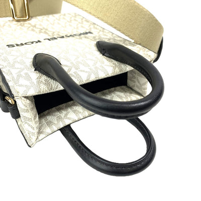 MICHAEL KORS(マイケルコース)  ミレラ フォーン クロスボディバッグ  エクストラスモール バニラ/ブラック レディース 【101064442003】