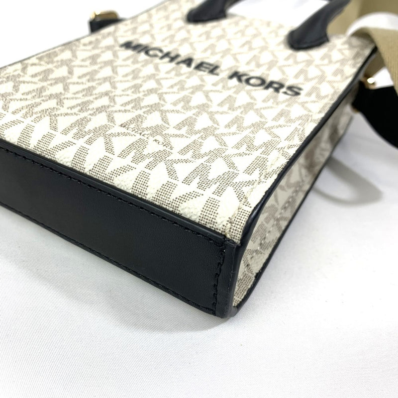 MICHAEL KORS(マイケルコース)  ミレラ フォーン クロスボディバッグ  エクストラスモール バニラ/ブラック レディース 【101064442003】