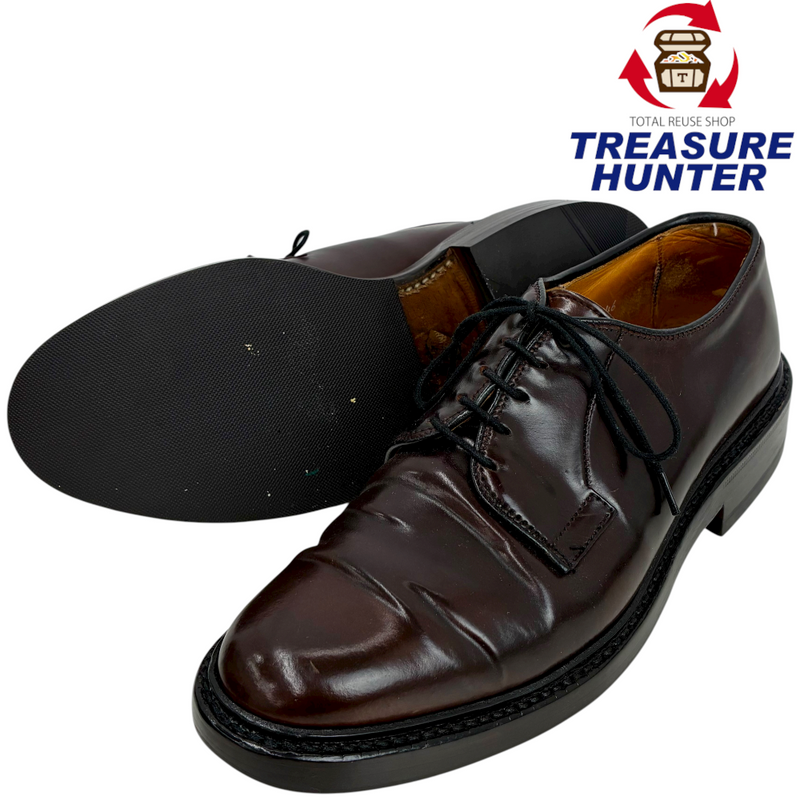 Allen Edmonds パークアベニュー レザーシューズ 5615 サイズ24.5cm ブラウン ソール張替 アレンエドモンズ 【101064460002】