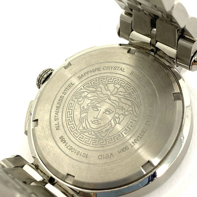 VERSACE(ヴェルサーチ) 腕時計 アイオン45  VE1D01019 ステンレススチール シルバー クォーツ メンズ ウォッチ 【101064480001】