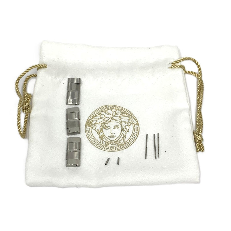 VERSACE(ヴェルサーチ) 腕時計 アイオン45  VE1D01019 ステンレススチール シルバー クォーツ メンズ ウォッチ 【101064480001】