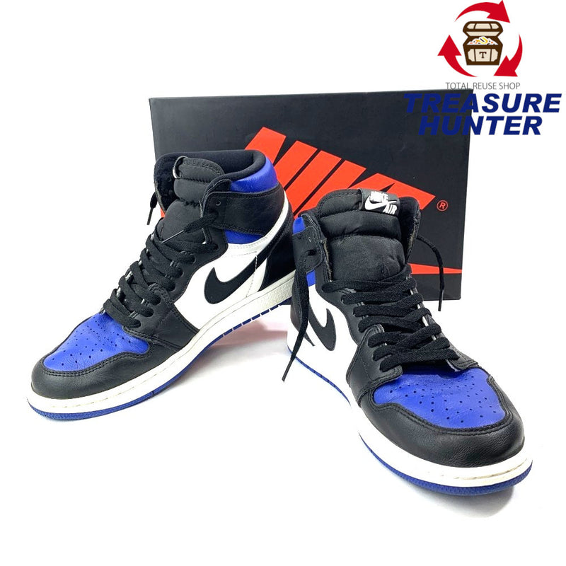 NIKE(ナイキ) エアジョーダン1 レトロハイ  サイズ28cm 555088-041 ブラック/ブラック-ホワイト-ゲームロイヤル メンズ 【101064486003】