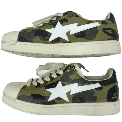 A BATHING APE 1ST CAMO SKULL STA サイズ29cm グリーン スニーカー アベイシングエイプ 【101064529008】