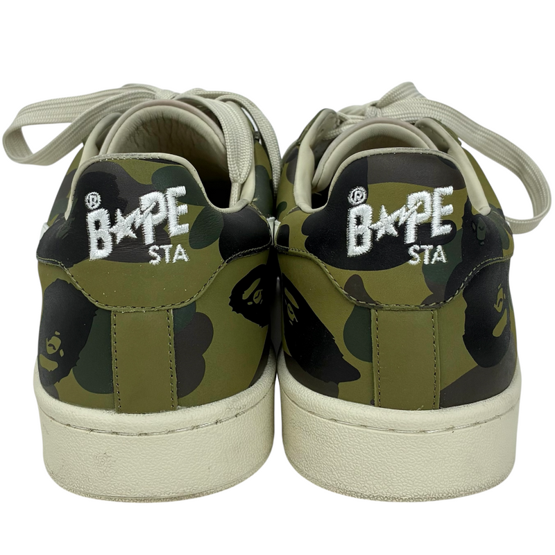 A BATHING APE 1ST CAMO SKULL STA サイズ29cm グリーン スニーカー アベイシングエイプ 【101064529008】