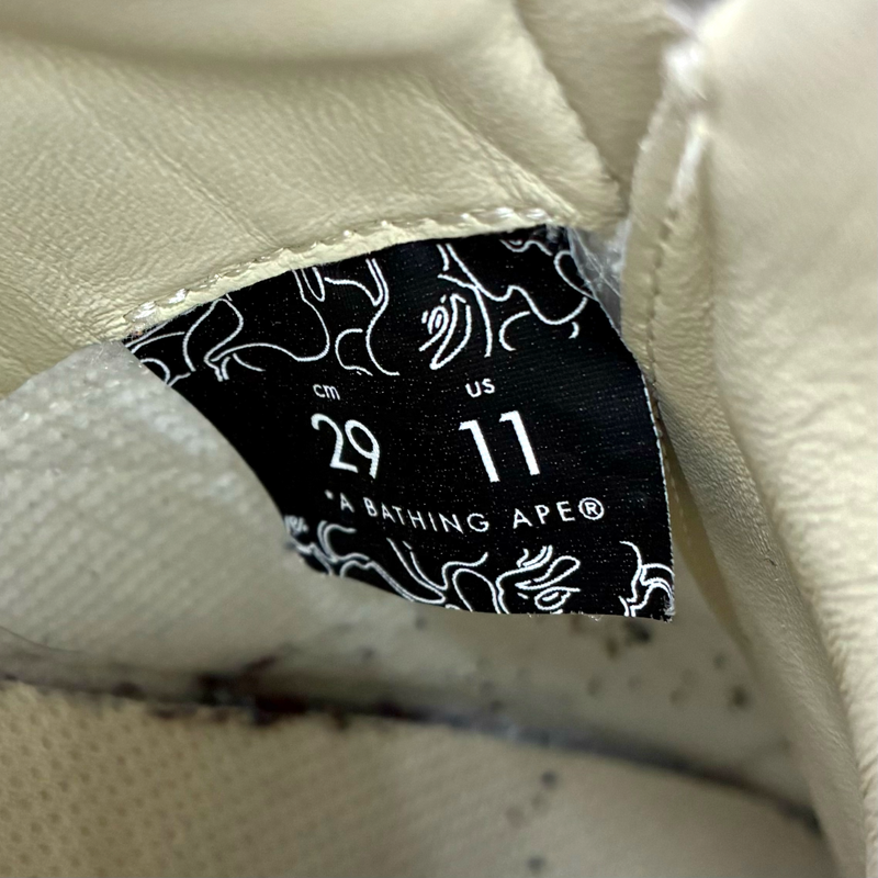 A BATHING APE 1ST CAMO SKULL STA サイズ29cm グリーン スニーカー アベイシングエイプ 【101064529008】