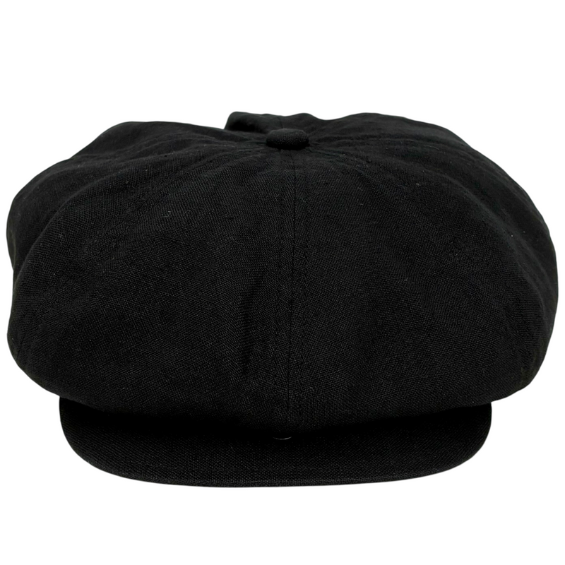 STETSON リネンキャスケット SE721 サイズL 58cm ブラック ステットソン 【101064532002】