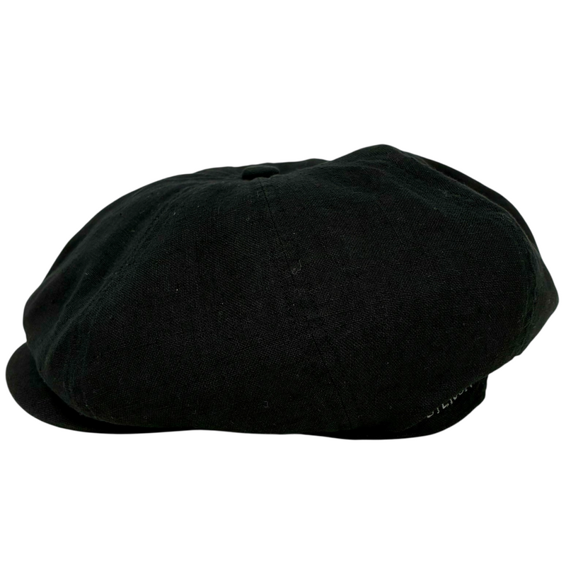 STETSON リネンキャスケット SE721 サイズL 58cm ブラック ステットソン 【101064532002】
