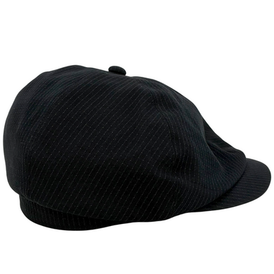 STETSON ヴィンテージチェックキャスケット SH586 サイズM 57cm ブラック ステットソン 【101064533002】