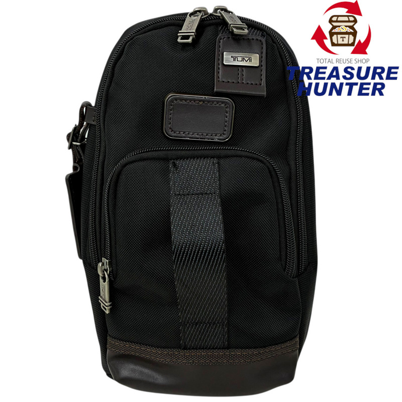 TUMI クロスボディバッグ 2223402 ナイロン×レザー ブラック トゥミ 【101064541006】