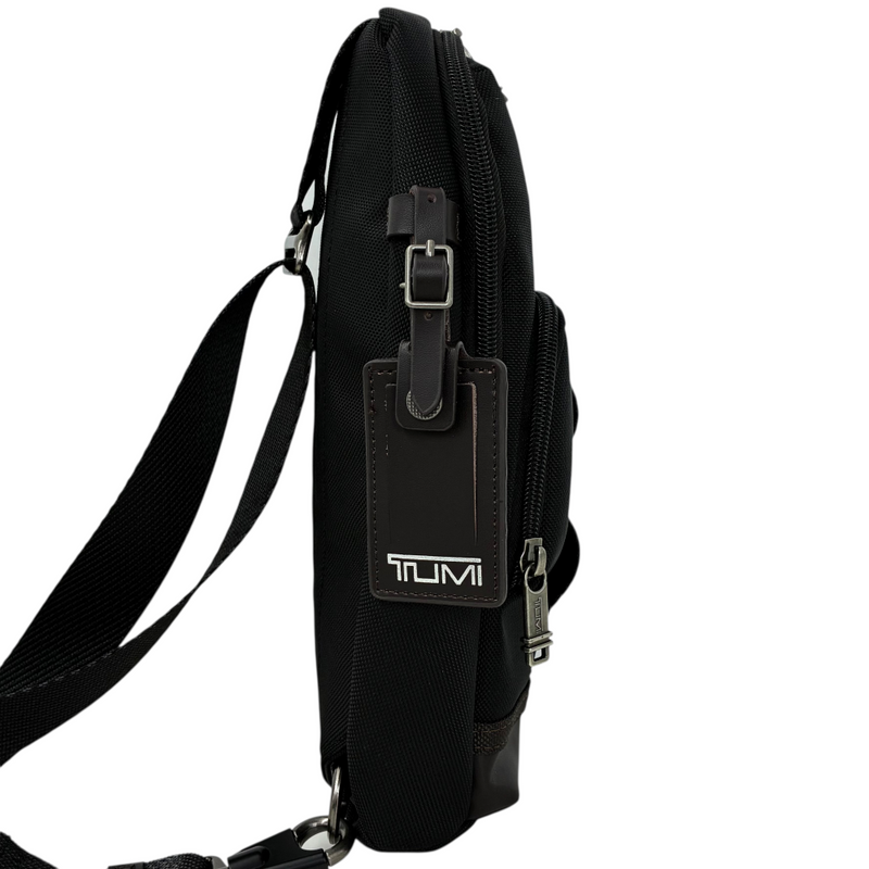 TUMI クロスボディバッグ 2223402 ナイロン×レザー ブラック トゥミ 【101064541006】