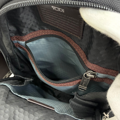 TUMI クロスボディバッグ 2223402 ナイロン×レザー ブラック トゥミ 【101064541006】