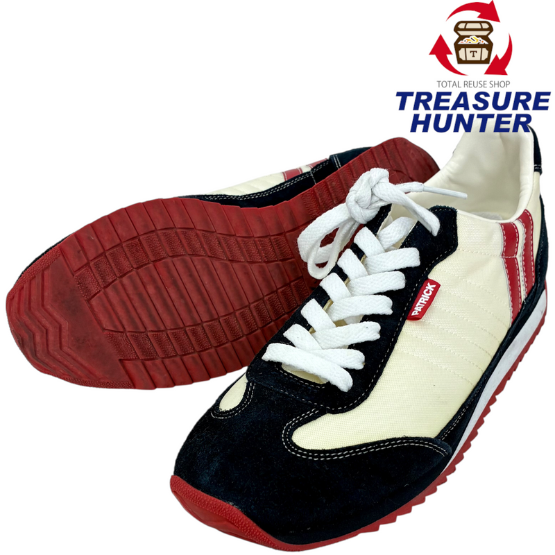 PATRICK マラソン 9420 サイズ42(26.5cm) ホワイト スニーカー パトリック 【101064574008】