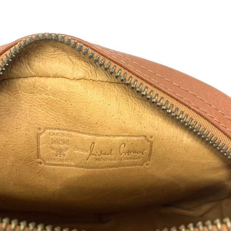 MCM(エムシーエム) ヴィセトス ミニショルダーバッグ ブラウン レディース 【101064578005】