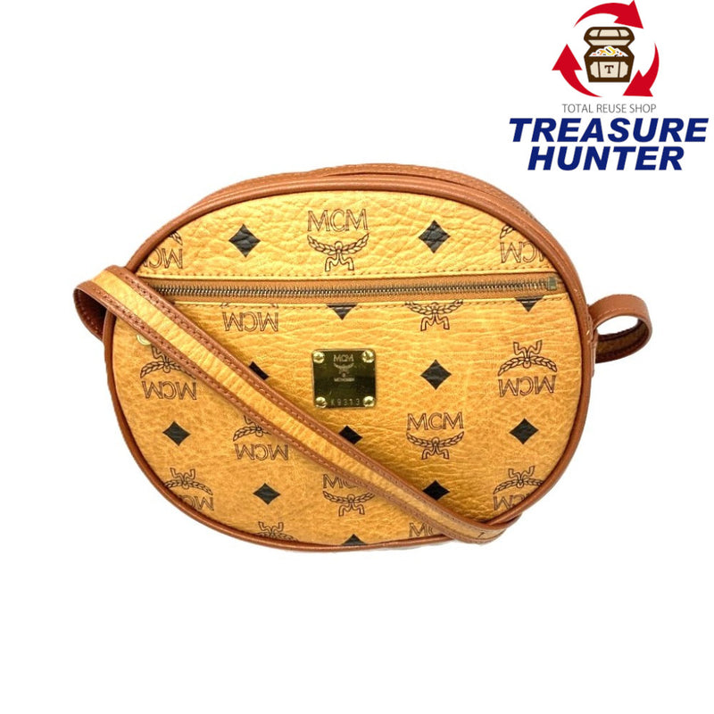 MCM(エムシーエム) ヴィセトス ミニショルダーバッグ ブラウン レディース 【101064578005】