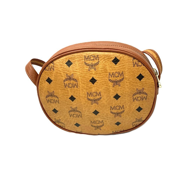 MCM(エムシーエム) ヴィセトス ミニショルダーバッグ ブラウン レディース 【101064578005】