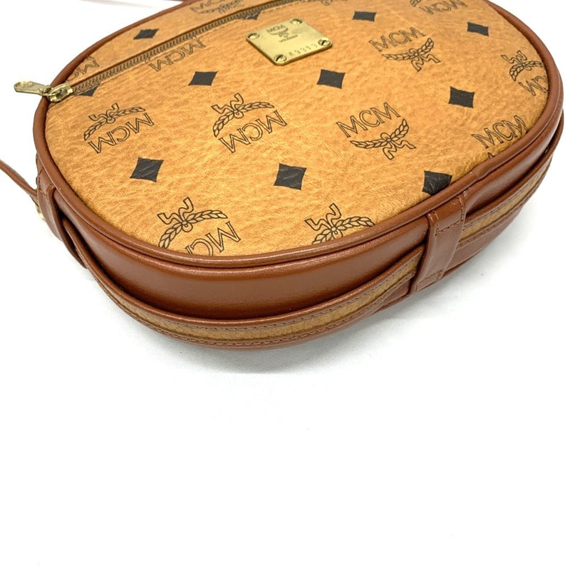 MCM(エムシーエム) ヴィセトス ミニショルダーバッグ ブラウン レディース 【101064578005】