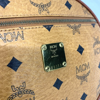 MCM(エムシーエム) ヴィセトス ミニショルダーバッグ ブラウン レディース 【101064578005】