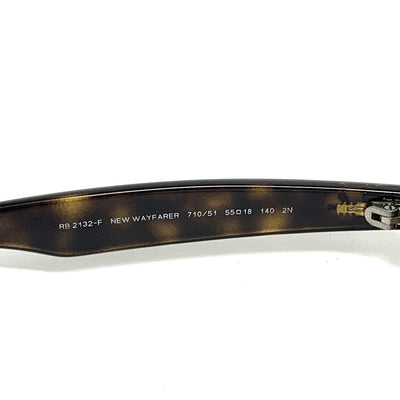 Ray-Ban(レイバン) サングラス RB2132F NEW WAYFARER CLASSIC ライトハバナ/ブラウングラディエント 55□18-140 【101064632005】