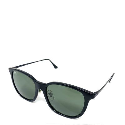 Ray-Ban(レイバン) サングラス スクエアウェリントン RB4333D ブラック/ダークグリーン 55□17-145 【101064633005】