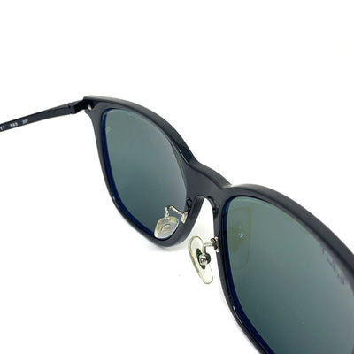Ray-Ban(レイバン) サングラス スクエアウェリントン RB4333D ブラック/ダークグリーン 55□17-145 【101064633005】
