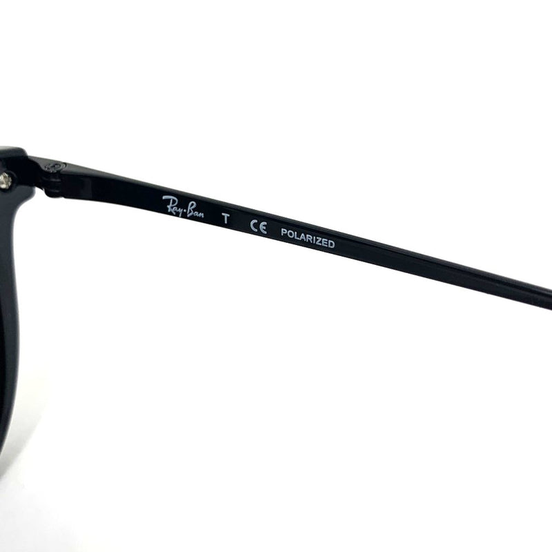 Ray-Ban(レイバン) サングラス スクエアウェリントン RB4333D ブラック/ダークグリーン 55□17-145 【101064633005】