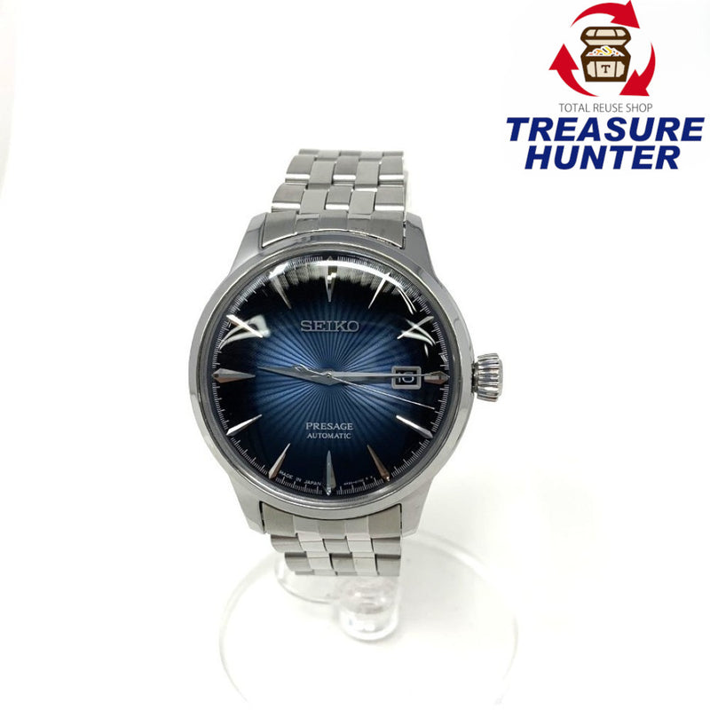 SEIKO(セイコー) 腕時計 プレサージュ SARY073 自動巻き  シルバーカラー/ネイビー文字盤 メンズ 【101064684005】