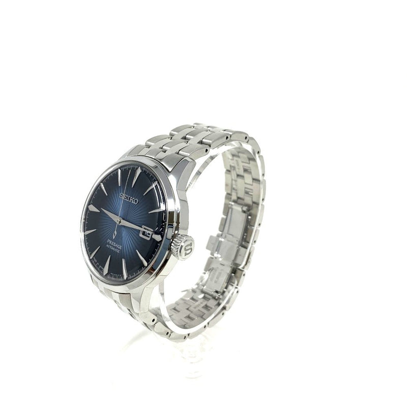 SEIKO(セイコー) 腕時計 プレサージュ SARY073 自動巻き  シルバーカラー/ネイビー文字盤 メンズ 【101064684005】