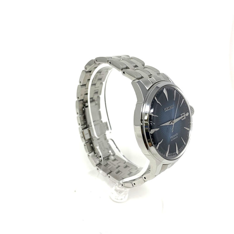 SEIKO(セイコー) 腕時計 プレサージュ SARY073 自動巻き  シルバーカラー/ネイビー文字盤 メンズ 【101064684005】