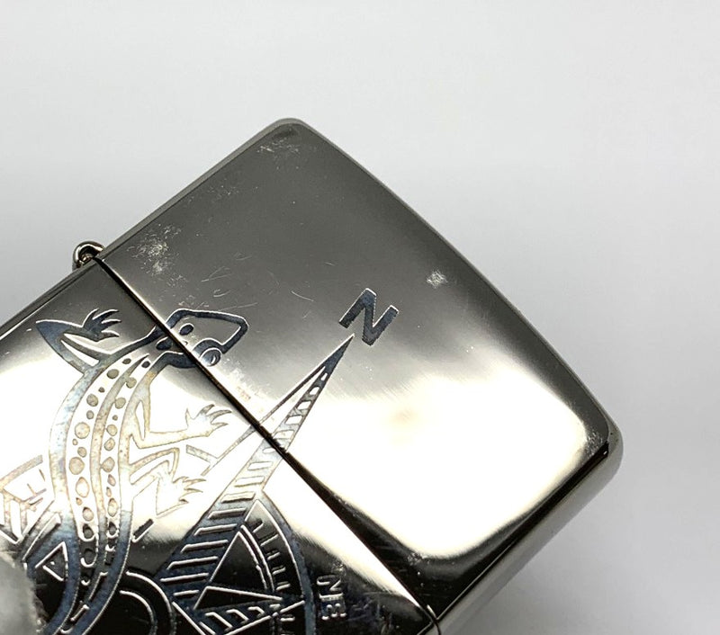 ZIPPO  Marboro リザード コンパス オイルライター 未使用長期保管品 【101064686005】