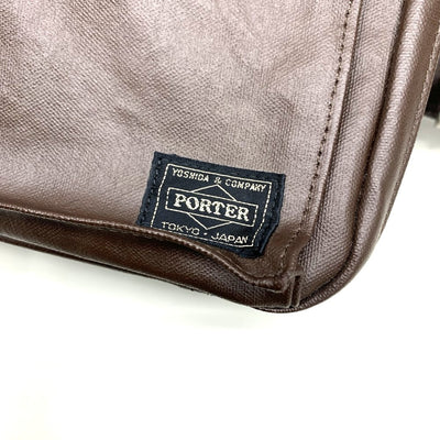 PORTER(ポーター) フリースタイル カメラバッグ（S） 707-06124 ブラウン フルオープンタイプ 【101064714005】