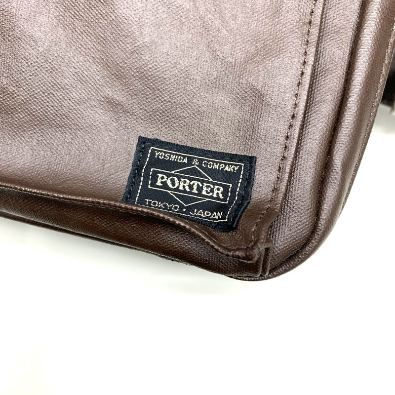 PORTER(ポーター) フリースタイル カメラバッグ（S） 707-06124 ブラウン フルオープンタイプ 【101064714005】