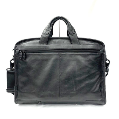 TUMI(トゥミ) ALPHA コンパクトラージスクリーンラップトップブリーフバッグ 96114DH オールレザー ブラック 【101064720005】
