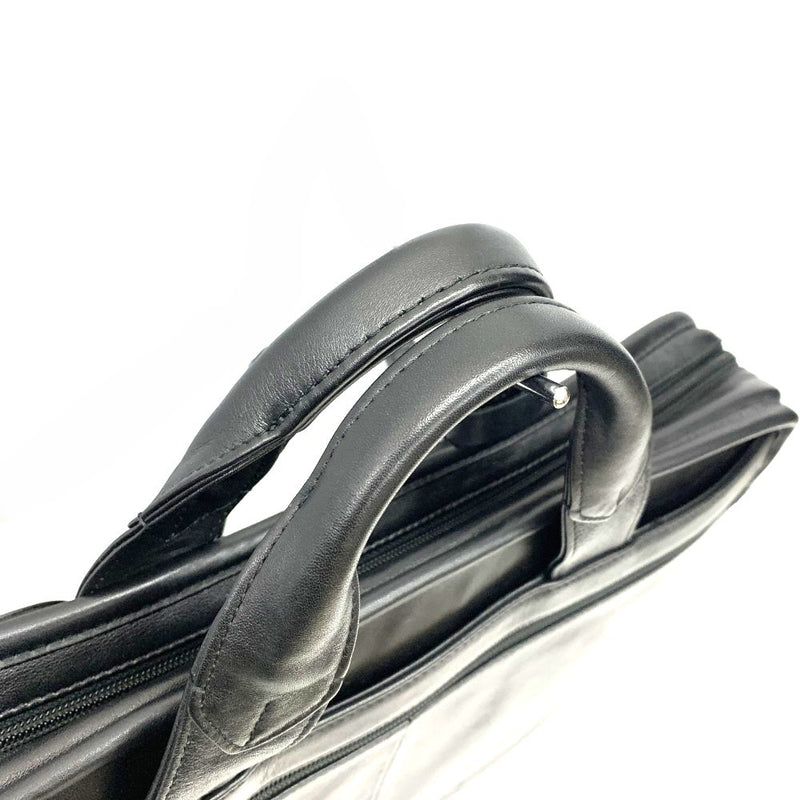 TUMI(トゥミ) ALPHA コンパクトラージスクリーンラップトップブリーフバッグ 96114DH オールレザー ブラック 【101064720005】