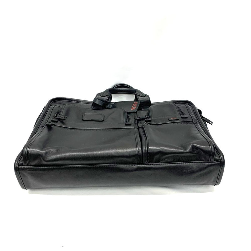 TUMI(トゥミ) ALPHA コンパクトラージスクリーンラップトップブリーフバッグ 96114DH オールレザー ブラック 【101064720005】