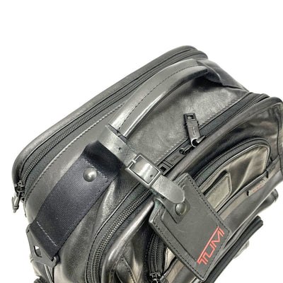 TUMI(トゥミ) ビジネスクラス ブリーフパック リュックサック オールレザー 96578DH オールレザー ブラック 【101064749005】