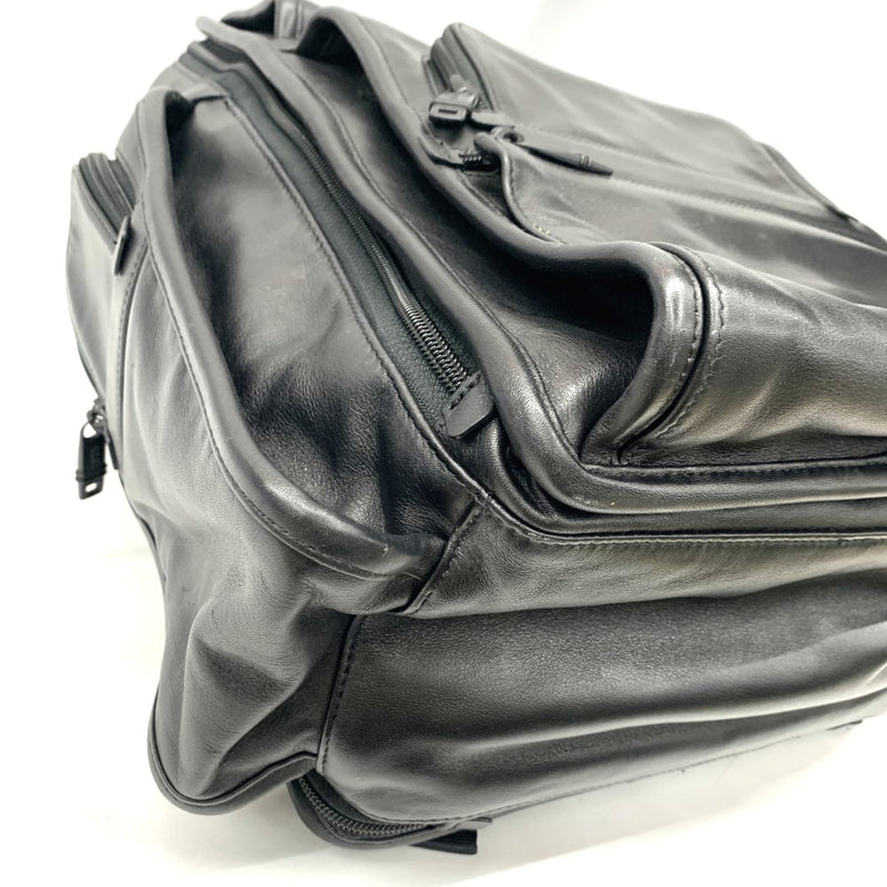 TUMI(トゥミ) ビジネスクラス ブリーフパック リュックサック オールレザー 96578DH オールレザー ブラック 【101064749005】