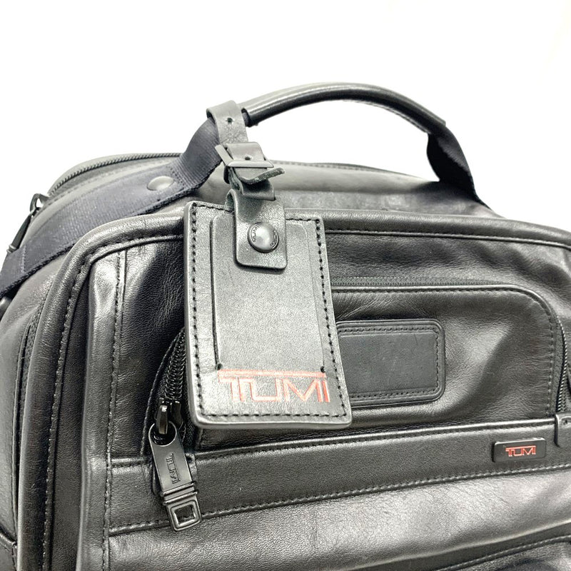 TUMI(トゥミ) ビジネスクラス ブリーフパック リュックサック オールレザー 96578DH オールレザー ブラック 【101064749005】