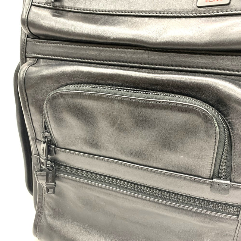 TUMI(トゥミ) ビジネスクラス ブリーフパック リュックサック オールレザー 96578DH オールレザー ブラック 【101064749005】