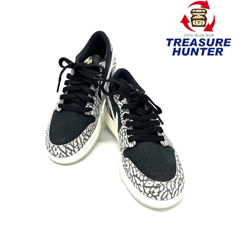 NIKE(ナイキ) エアジョーダン1 レトロ ロー OG サイズ23.5ｃｍ CZ0858-001 BLACK/MUSLIN-TECH GREY-WHITE 【101064769005】