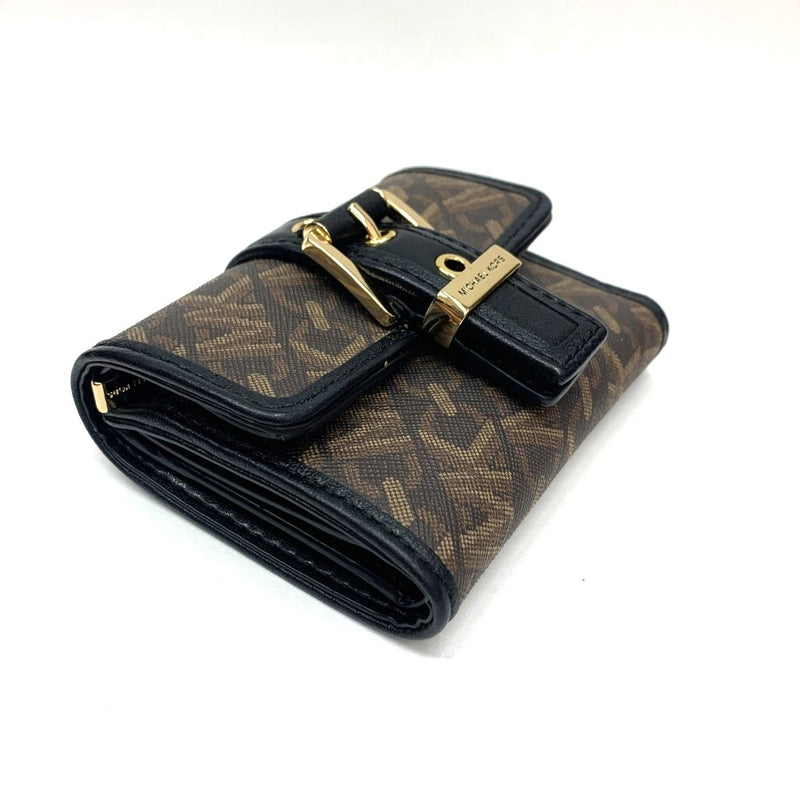 MICHAEL KORS(マイケルコース) 三つ折り財布 ブラウン 32T4GBAD5B レディース 財布 【101064772005】