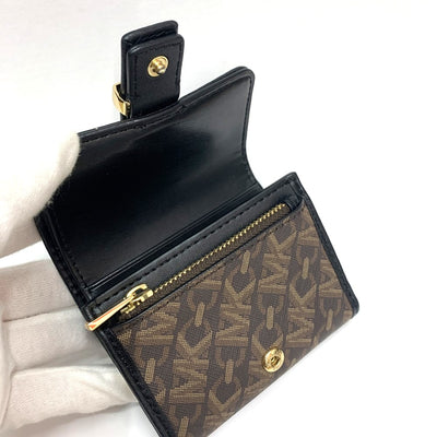 MICHAEL KORS(マイケルコース) 三つ折り財布 ブラウン 32T4GBAD5B レディース 財布 【101064772005】
