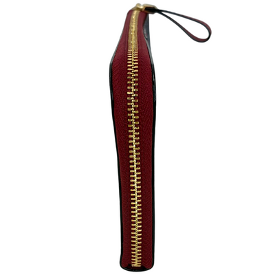 LANVIN COLLECTION フェリアパース L字ファスナー長財布 ネイビー×レッド ランバンコレクション 【101064817006】