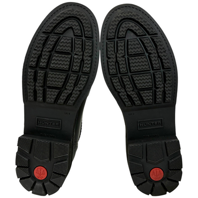 HUNTER リファイン ステッチ ペニーローファー WFF1089RMA サイズUK4(23cm) ブラック ハンター 【101064853008】